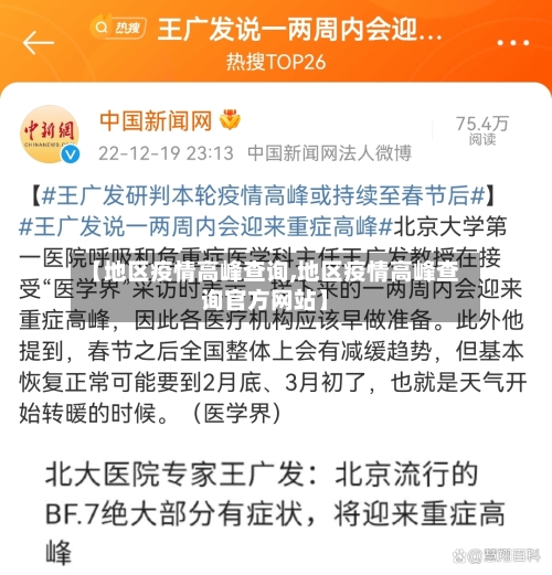 【地区疫情高峰查询,地区疫情高峰查询官方网站】