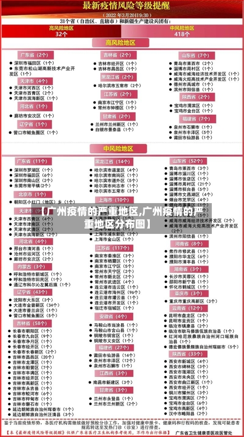 【广州疫情的严重地区,广州疫情的严重地区分布图】
