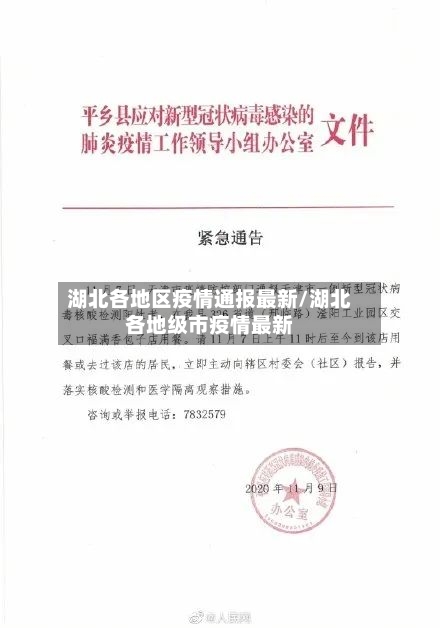 湖北各地区疫情通报最新/湖北各地级市疫情最新