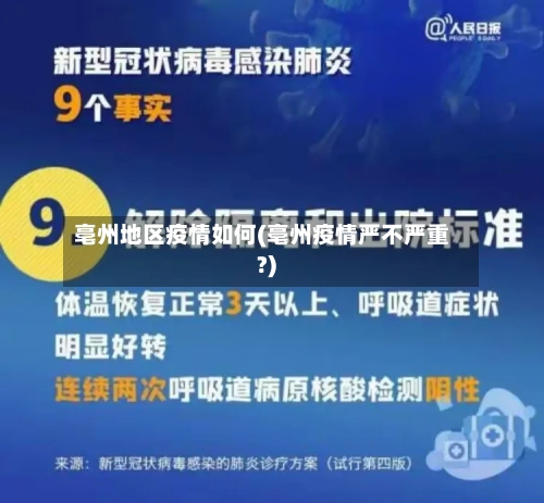 亳州地区疫情如何(亳州疫情严不严重?)