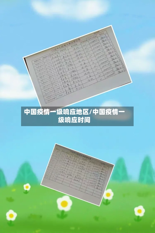中国疫情一级响应地区/中国疫情一级响应时间